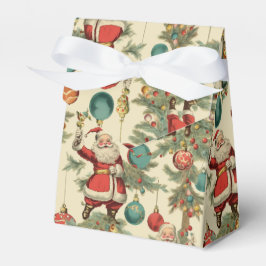 Caixinha De Lembrancinhas Papai Noel Kitsch e Enfeites