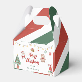 Caixinha De Lembrancinhas Papais noeis Cookies Festa de Natal