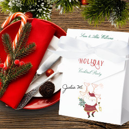 Caixinha De Lembrancinhas Papais noeis de Natal do Escritório Tini Bit Feliz