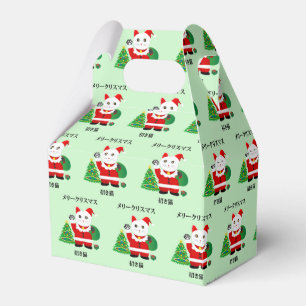Caixinha De Lembrancinhas Papais noeis Maneki Neko