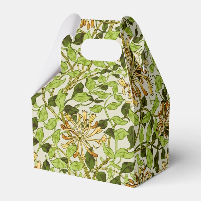 Caixinha De Lembrancinhas Papel de Parede Floral Honeysuckle de William Morr (Frente)