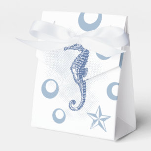 Caixinha De Lembrancinhas Papel Tent Box Seacavalo Ocean Beach Water