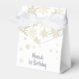 Caixinha De Lembrancinhas Parabéns de inverno