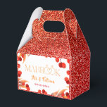 Caixinha De Lembrancinhas Parabéns pelo casamento<br><div class="desc">"Caixas de Favor Elegantemente Criadas para a Celebração do seu Nikah"</div>