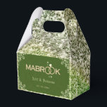 Caixinha De Lembrancinhas Parabéns pelo casamento<br><div class="desc">"Caixas de Favor Elegantemente Criadas para a Celebração do seu Nikah"</div>