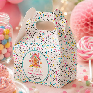 Caixinha De Lembrancinhas Partido Aniversário de criança da Candyland Sweet 