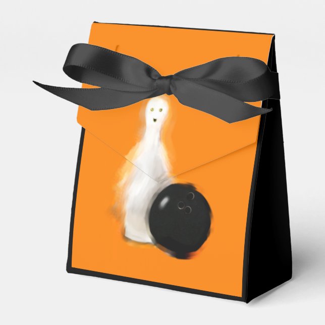 Caixinha De Lembrancinhas Partido boliche (Frente)