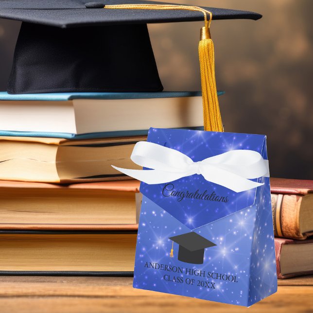 Caixinha De Lembrancinhas Partido Personalizado 2025 da Graduação de Sparkle (Criador carregado)