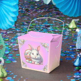 Caixinha De Lembrancinhas Pastel Bonito Coelho da Páscoa