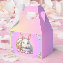 Caixinha De Lembrancinhas Pastel Bonito Coelho da Páscoa