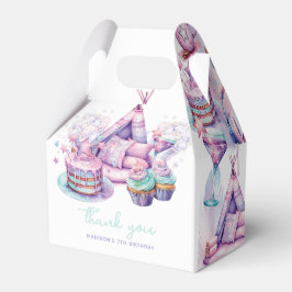 Caixinha De Lembrancinhas Pastel de Festa de aniversário Personalizado para