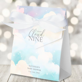 Caixinha De Lembrancinhas Pastel estamos no Chá de fraldas Cloud Nine