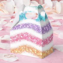 Pastel Glitter Rainbow