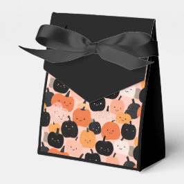 Caixinha De Lembrancinhas Patch da abóbora do Halloween