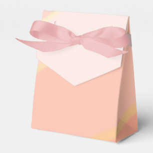 Caixinha De Lembrancinhas Peach Swirls Favor Box