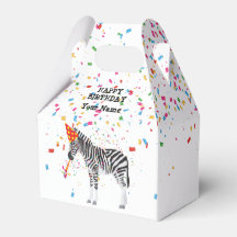 Peixe-zebra - Animais na Festa de aniversário