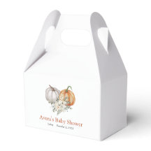 Pequeno Chá de fraldas de Abóbora