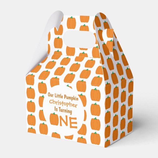 Caixinha De Lembrancinhas Pequeno primeiro aniversario (Frente)