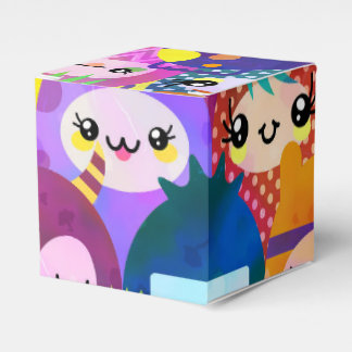 Caixinha De Lembrancinhas Personagens de Desenhos Animados Coloridos e Fofos