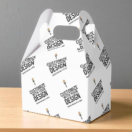 Caixinha De Lembrancinhas Personalizada Empresa Marca Personalizada Minimali