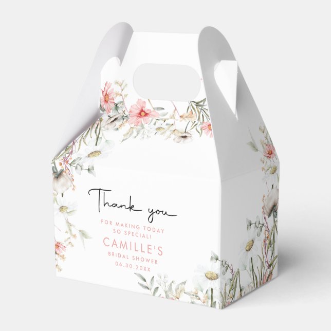 Caixinha De Lembrancinhas Pêssegos selvagens russos (Frente)