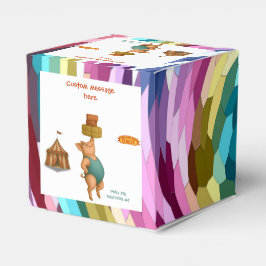 Caixinha De Lembrancinhas Petra pig balancing act