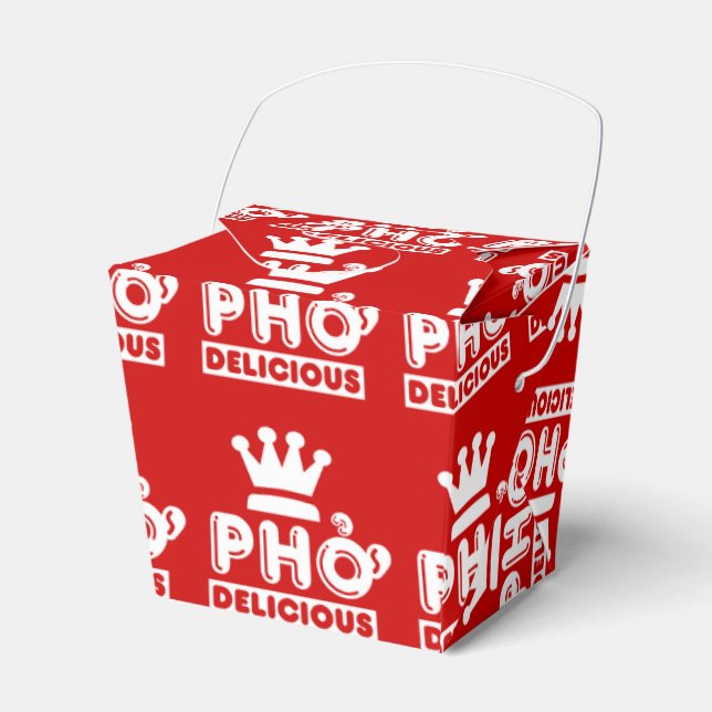 Caixinha De Lembrancinhas Pho King Delicious (Frente)