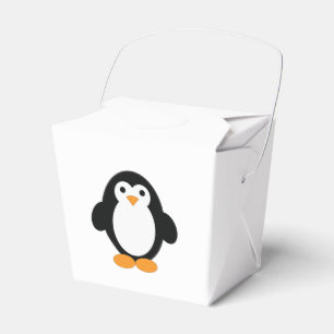 Caixinha De Lembrancinhas Pinguim de desenho animado