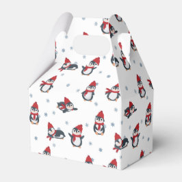 Caixinha De Lembrancinhas Pinguins Cutes Pássaros De Inverno Animais Árctico