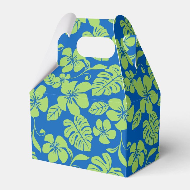 CAIXINHA DE LEMBRANCINHAS PINK BIKINI (VERDE/AZUL) (Frente)