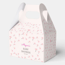 Pink Watercolor Floral Minimal Baby Shower