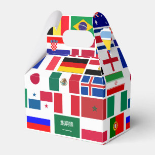 CAIXINHA DE LEMBRANCINHAS PINTEIRAS DE EQUIPE DE FUTEBOL DE 2018