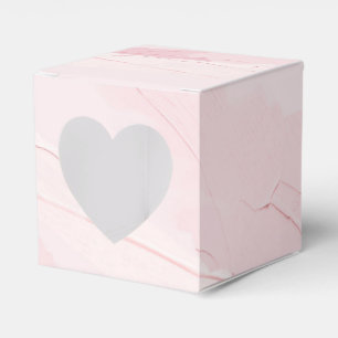 Caixinha De Lembrancinhas Pintel Cor-de-Rosa Pintado de Pastel