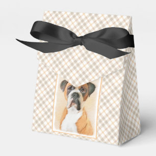 Caixinha De Lembrancinhas Pintura De Cachorro Descortada Arte Animal Origina