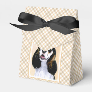 Caixinha De Lembrancinhas Pintura De Cocker Spaniel (Participante) - Arte De
