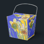 Caixinha De Lembrancinhas Pintura de flor de narciso floral Aniversário Azul<br><div class="desc">Pintura de flor de narciso Caixa de Bolo de Aniversário de aquarela floral. Um produto glorioso feito a partir das minhas pinturas originais de aquarela.</div>