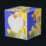 Caixinha De Lembrancinhas Pintura de Flor de Narciso Floral Aniversário Azul<br><div class="desc">Pintura de Flor de Narciso Caixa de Bolo de Aniversário Floral Aquarela. Um produto glorioso feito a partir das minhas pinturas originais de aquarela.</div>