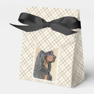 Caixinha De Lembrancinhas Pintura de Gordon Setter - Arte de Cachorro Origin