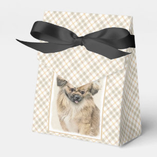 Caixinha De Lembrancinhas Pintura em Pekingese - Arte Cachorra Original
