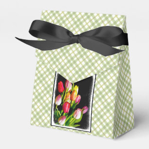Caixinha De Lembrancinhas Pintura em Tulip - Arte Flor Original