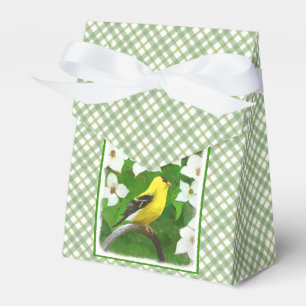 Caixinha De Lembrancinhas Pintura Goldfinch - Arte Cachorra Original