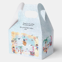 Piratas Treasure Hunt Map Kids Boy Aniversário