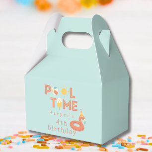 Caixinha De Lembrancinhas pirulito de flamingo de verão festa de aniversário