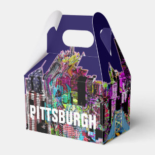 Caixinha De Lembrancinhas Pittsburgh, Pensilvânia em grafite