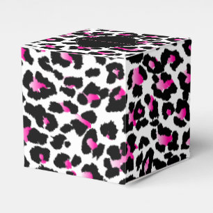 Caixinha De Lembrancinhas PixDezines coloração leopardo/DIY