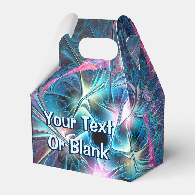 Caixinha De Lembrancinhas Plástico de Pastel (Frente)