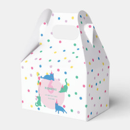 Caixinha De Lembrancinhas Playful Cats cute Purrfect Birthday Party 