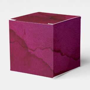 Caixinha De Lembrancinhas Plum Red Wine Swash - Cor do vinho