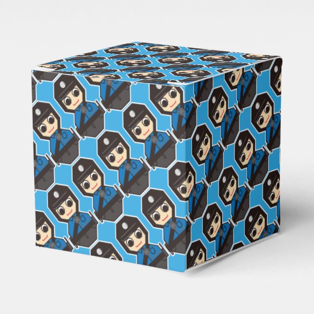 Caixinha De Lembrancinhas Polícia (Frente)