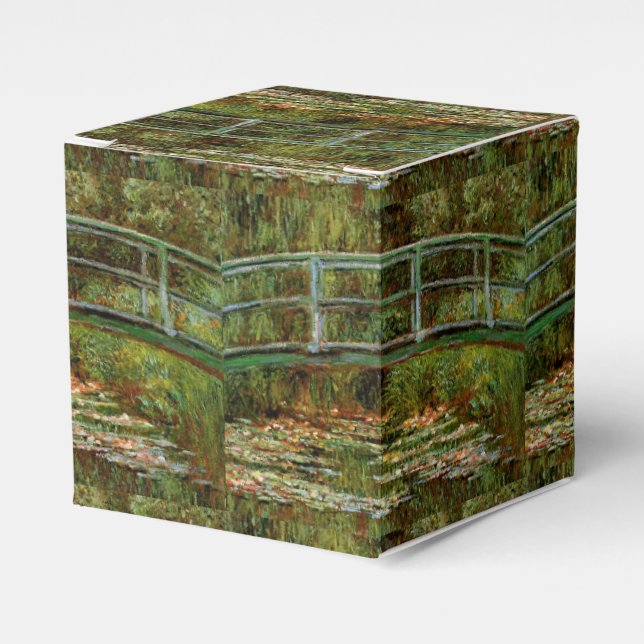 Caixinha De Lembrancinhas Ponte Japonesa Monet Francês Giverney (Frente)